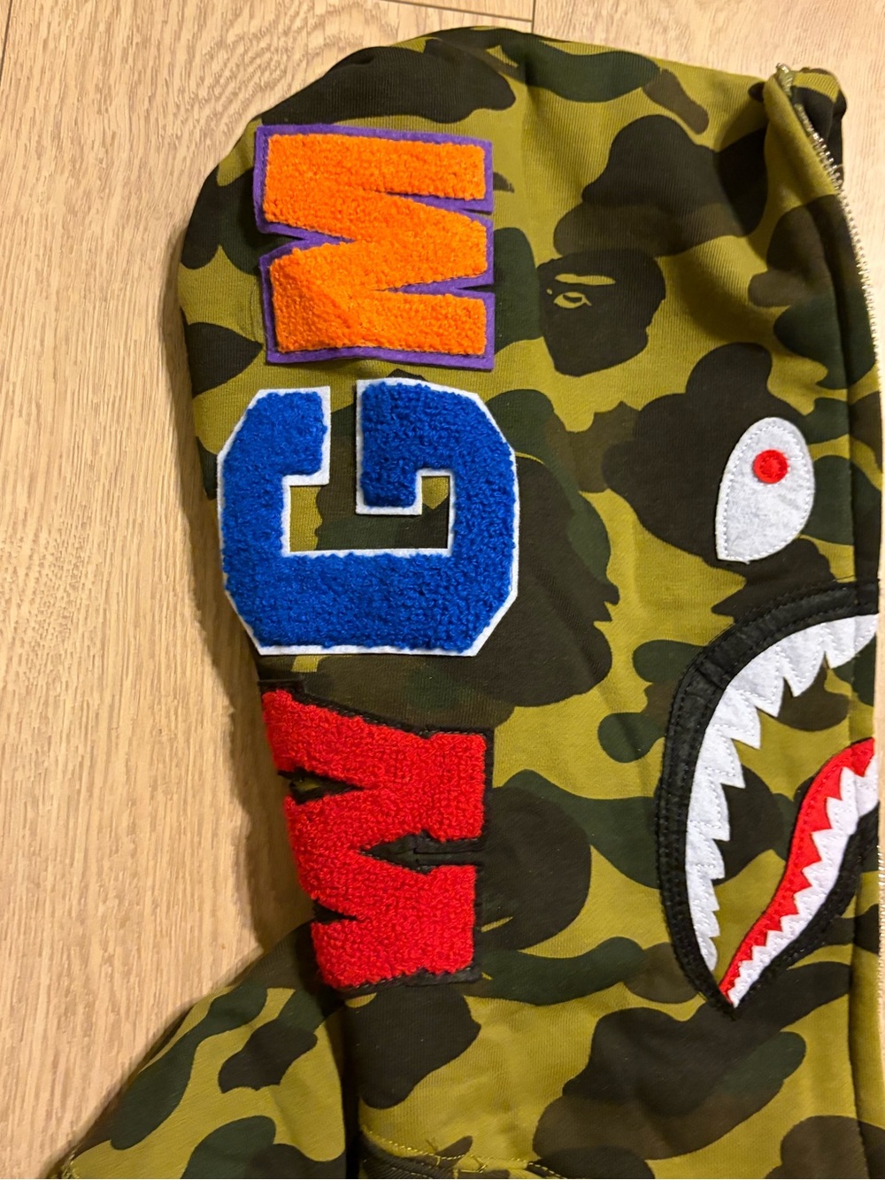 A Bathing Ape One-Piece in Green Camo - Picture 6 of 12